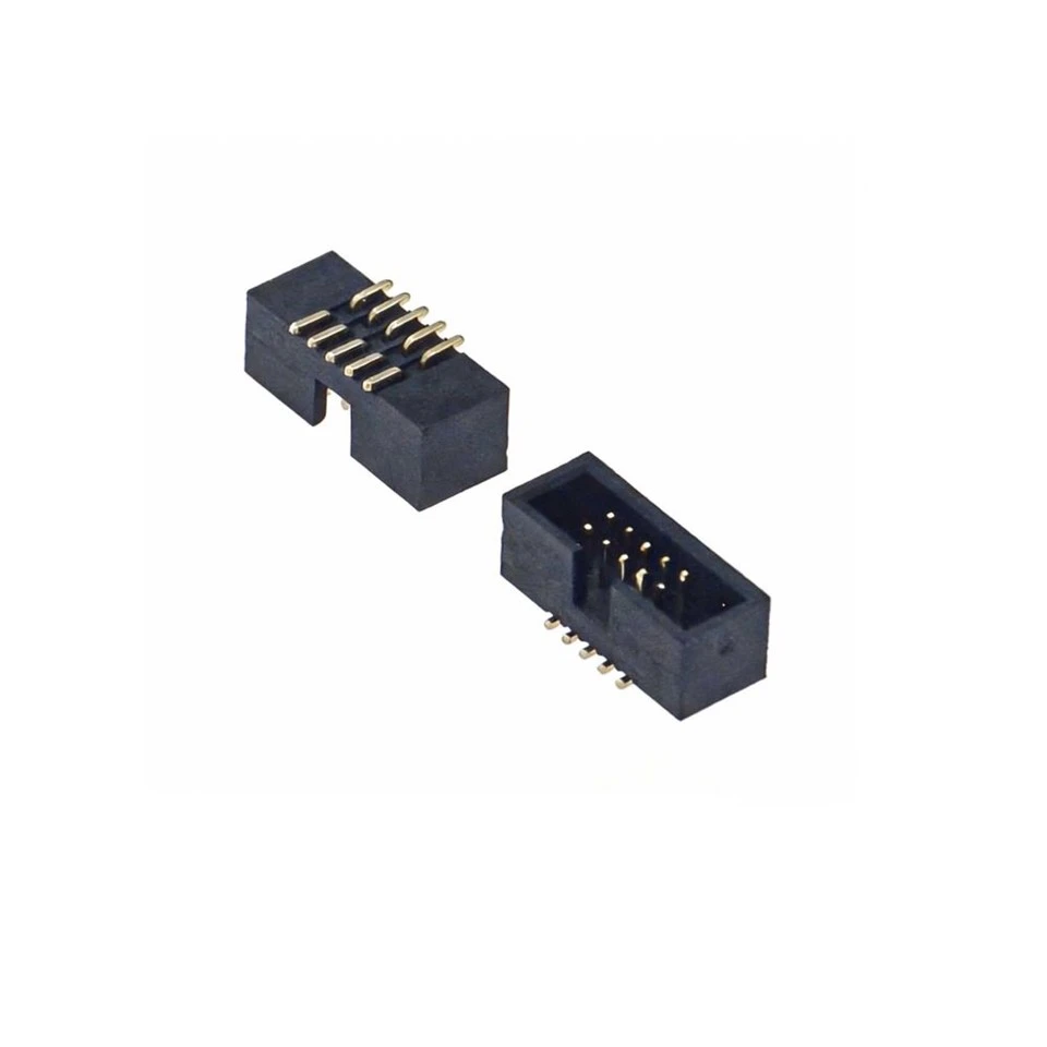 2,54 mm nagibni konektor glave škatle